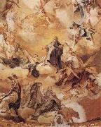 Matthaus Gunther The Apotheosis of St Benedict oil on canvas